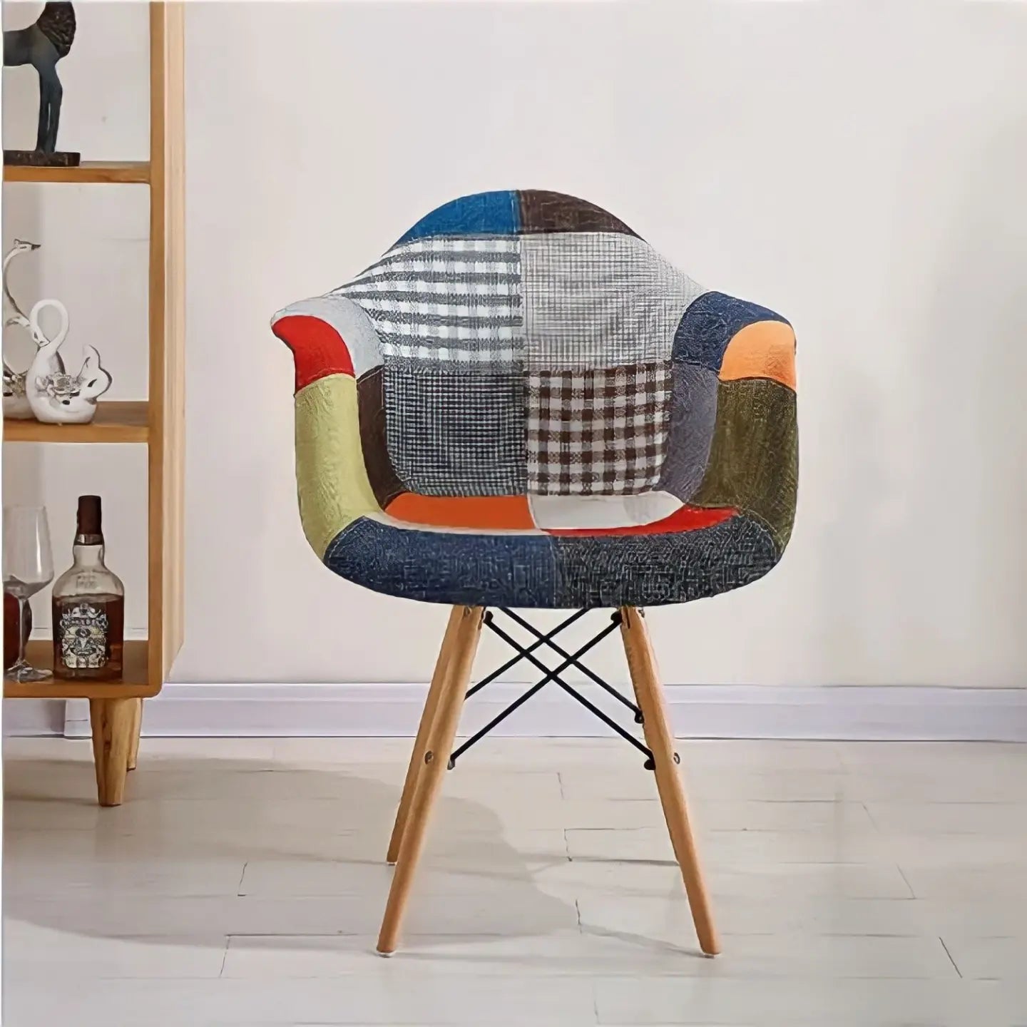 MODA PATCHWORK EIFFEL ARMCHAIR - The DecFair