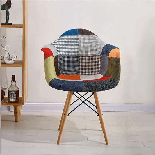 MODA PATCHWORK EIFFEL ARMCHAIR - The DecFair