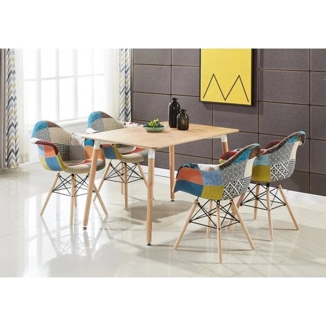 MODA PATCHWORK EIFFEL ARMCHAIR - The DecFair