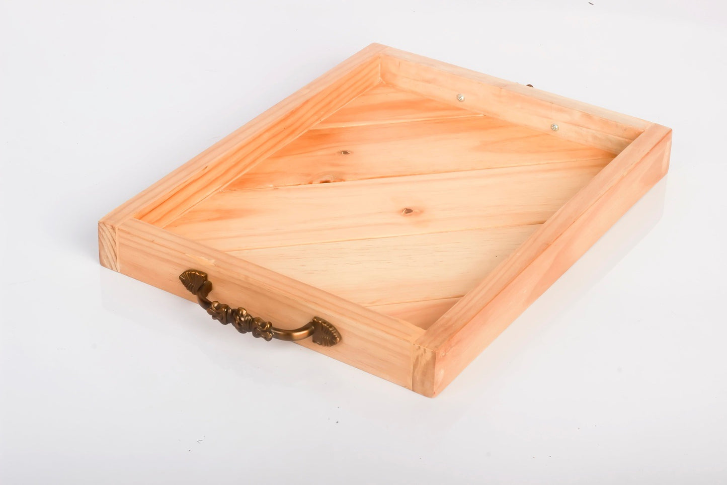 Rustic wooden Tray - The DecFair