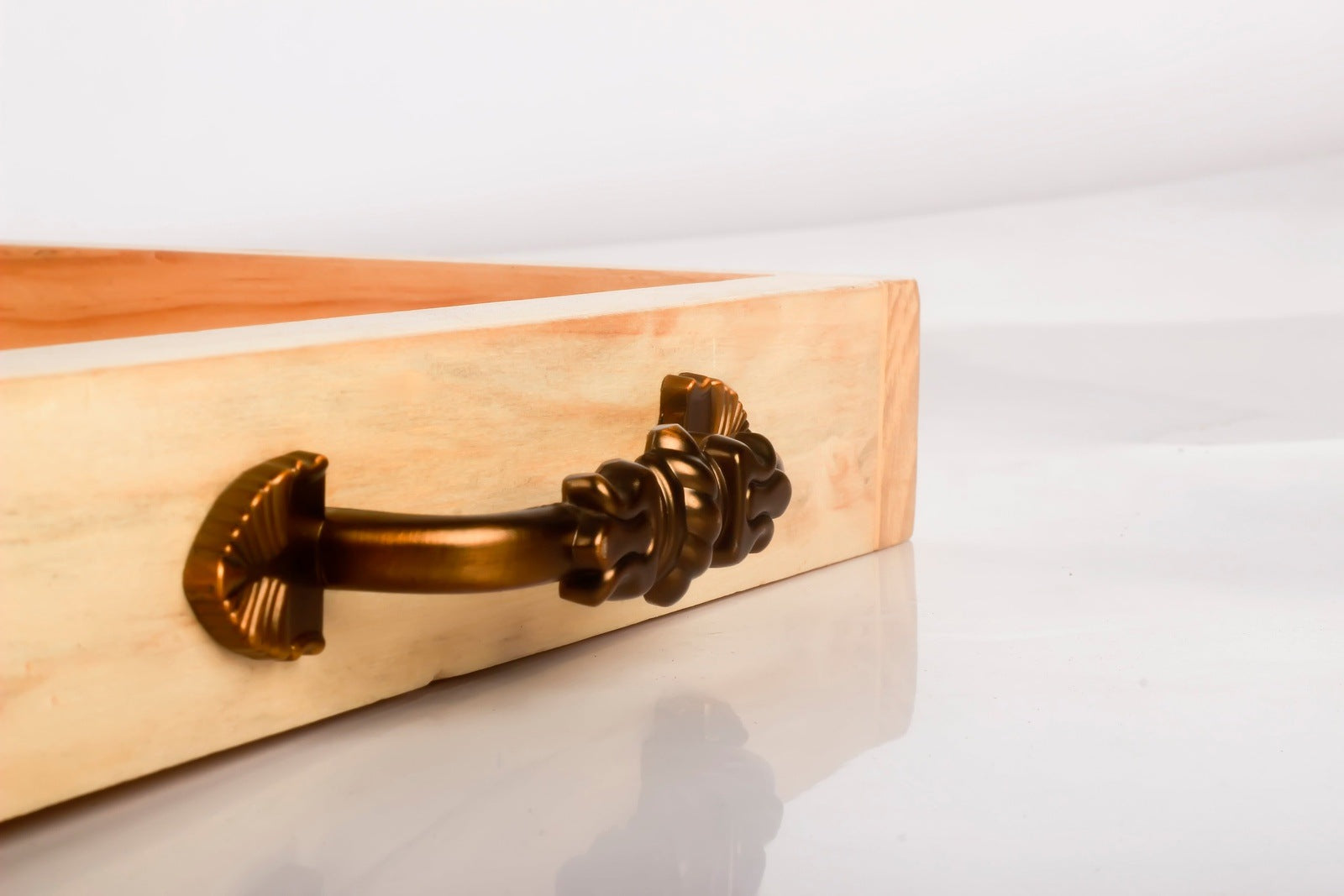 Rustic wooden Tray - The DecFair