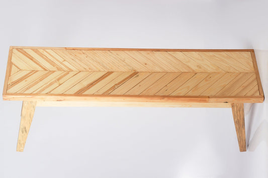 Rustic Wave bench - The DecFair