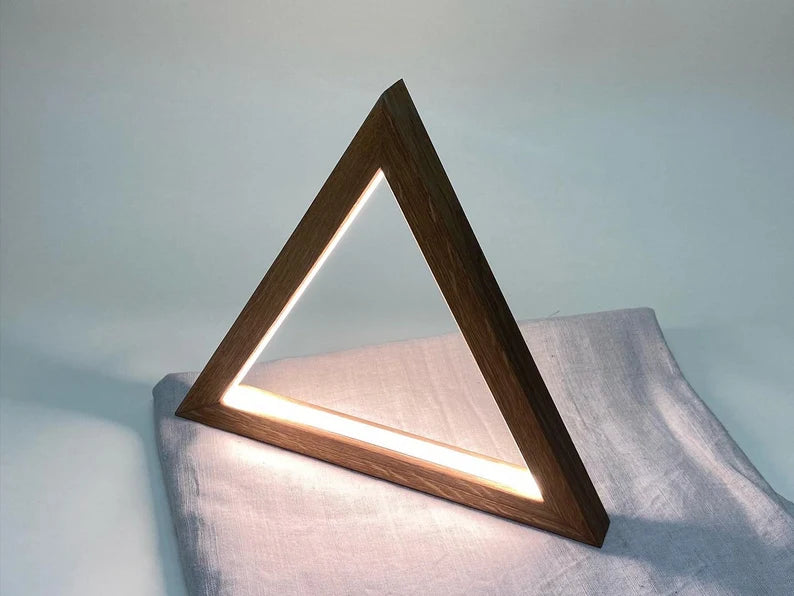 House warming wooden table lamp - The DecFair